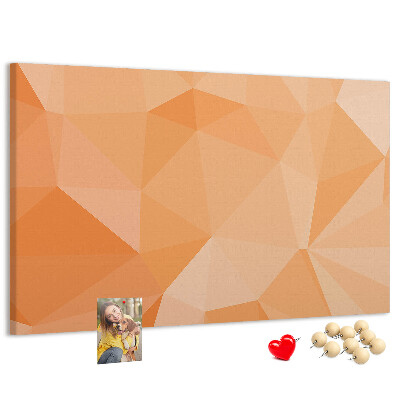 Cork board Triangles abstraction