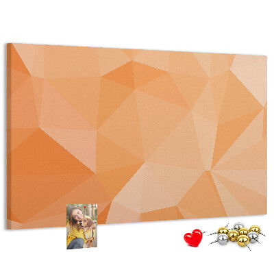 Cork board Triangles abstraction