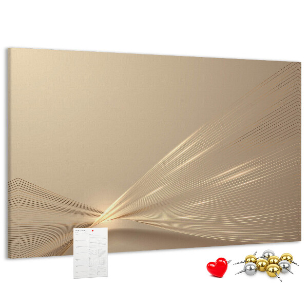 Cork memo board Abstract light