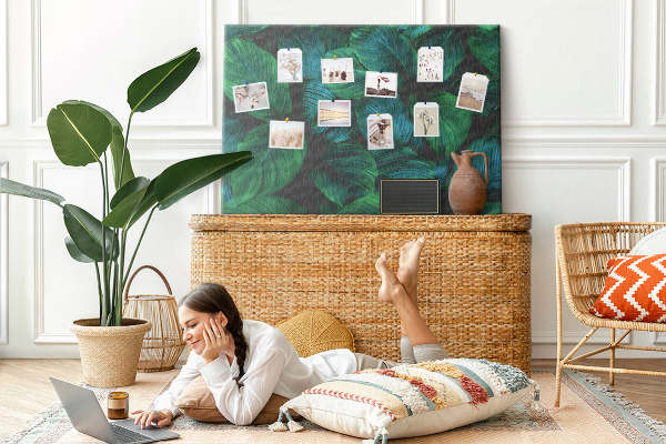 Cork board Nature leaves