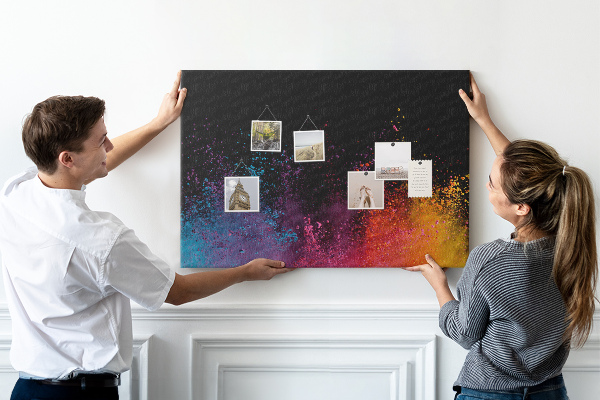 Cork display board Color explosion