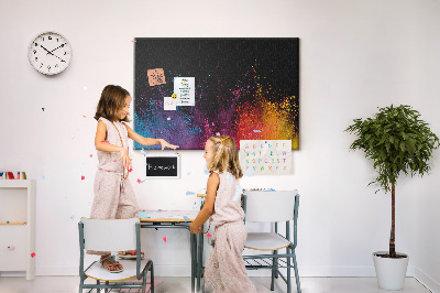 Cork display board Color explosion