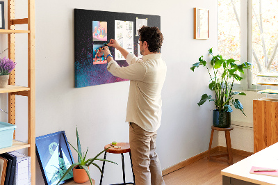 Cork display board Color explosion