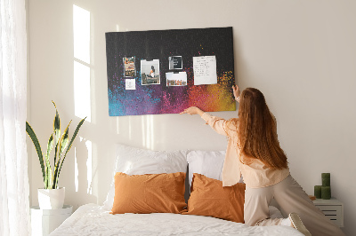 Cork display board Color explosion