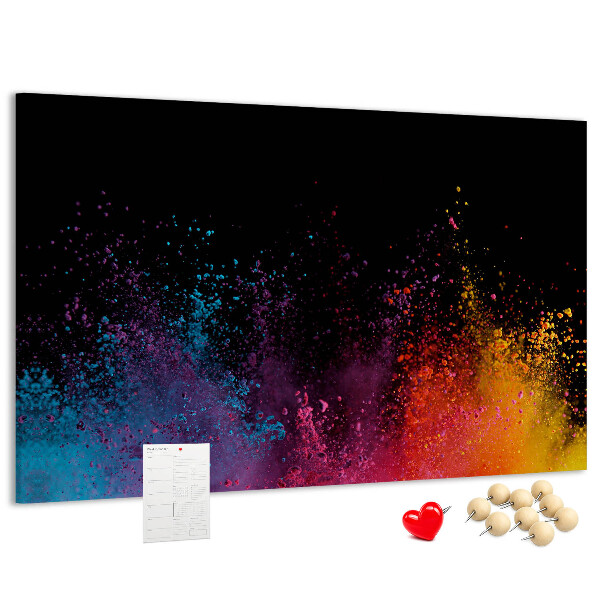 Cork display board Color explosion