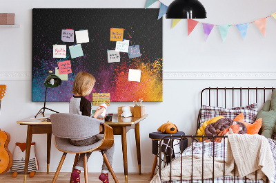 Cork display board Color explosion