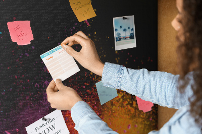 Cork display board Color explosion