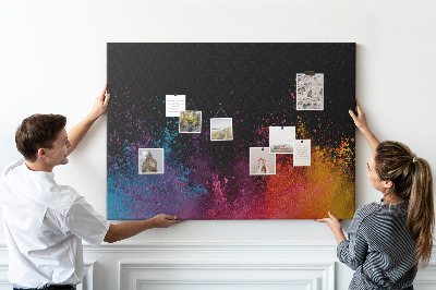 Cork display board Color explosion