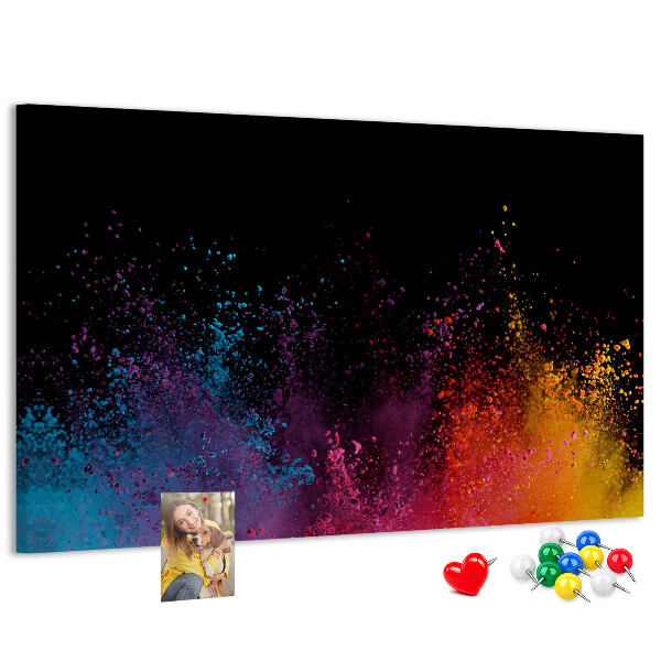 Cork display board Color explosion