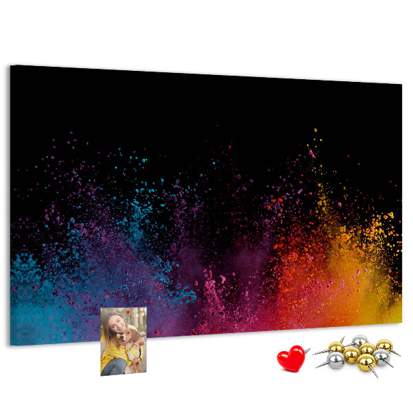 Cork display board Color explosion