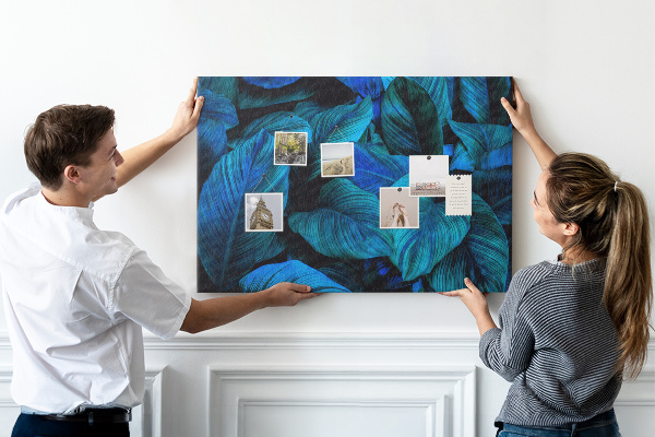 Cork memo board Tropical nature