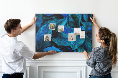 Cork memo board Tropical nature
