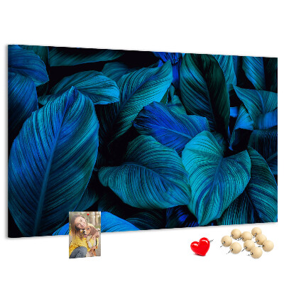 Cork memo board Tropical nature
