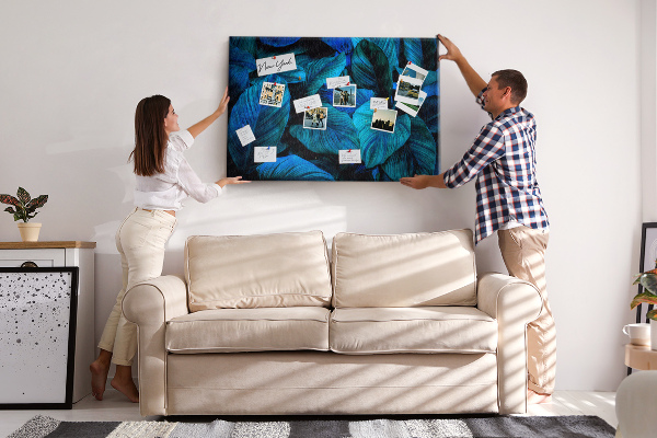 Cork memo board Tropical nature