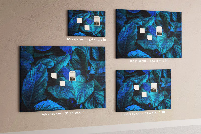 Cork memo board Tropical nature