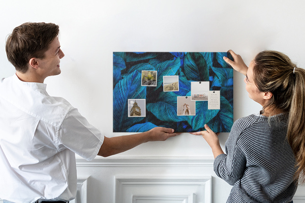 Cork memo board Tropical nature