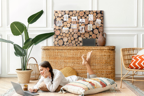 Cork board Tree rings