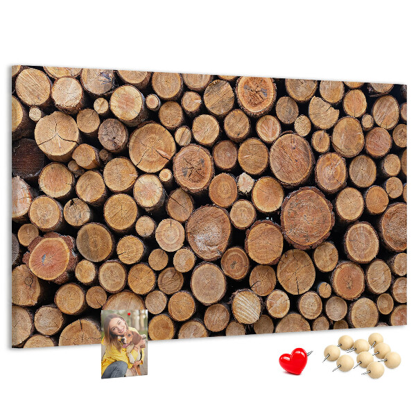 Cork board Tree rings