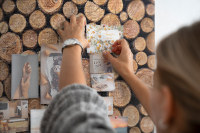 Cork board Tree rings