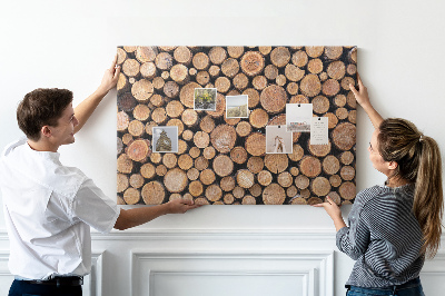 Cork board Tree rings