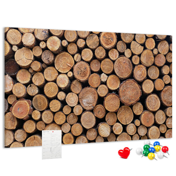 Cork board Tree rings