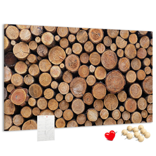 Cork board Tree rings