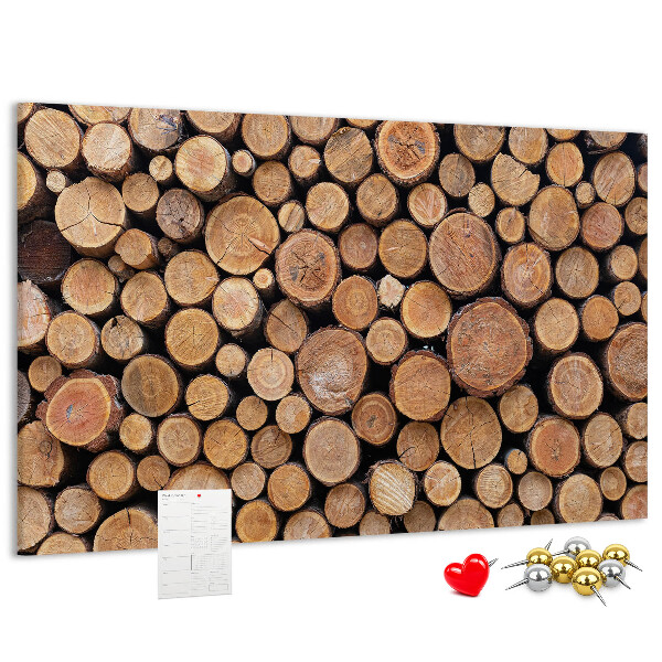 Cork board Tree rings
