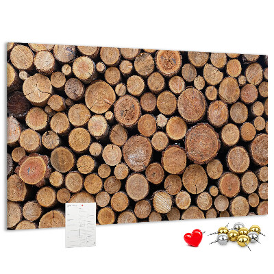Cork board Tree rings
