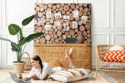 Cork board Tree rings