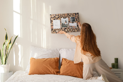 Cork board Tree rings