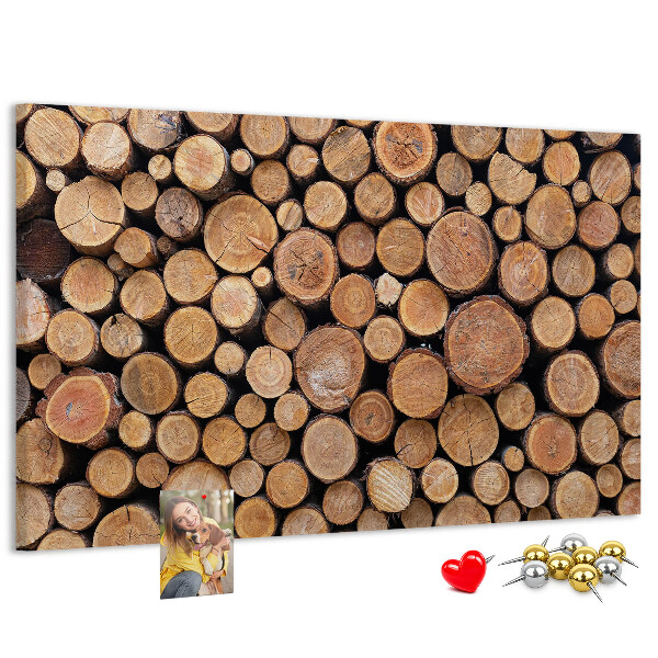 Cork board Tree rings