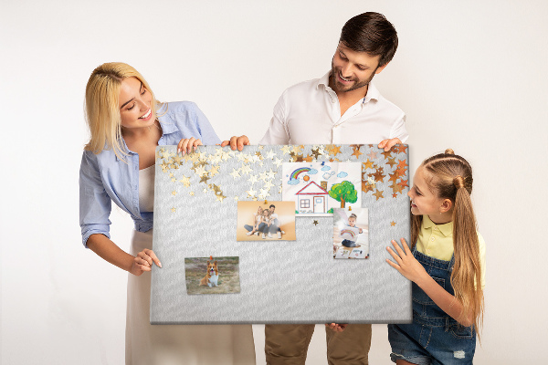 Cork display board Stars