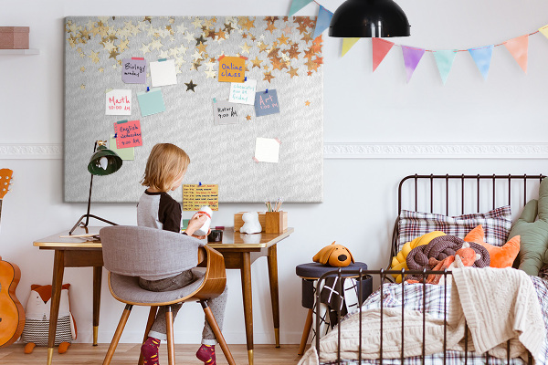 Cork display board Stars