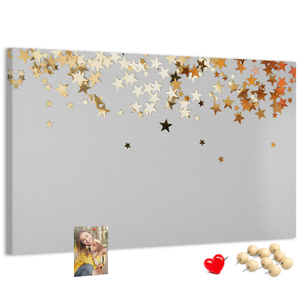 Cork display board Stars
