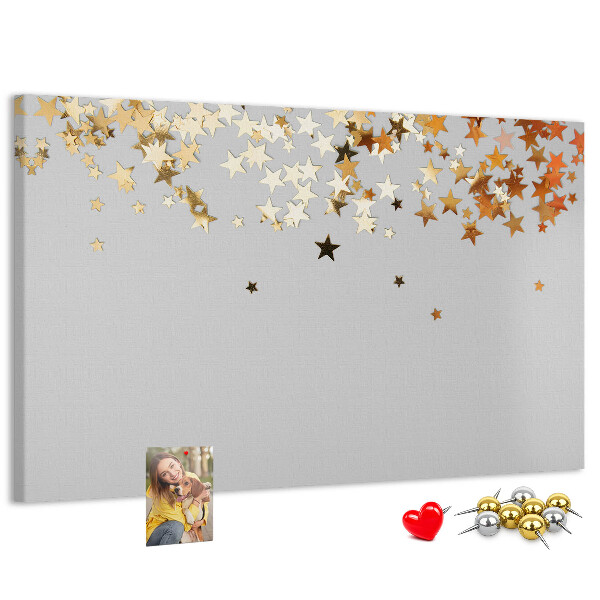 Cork display board Stars