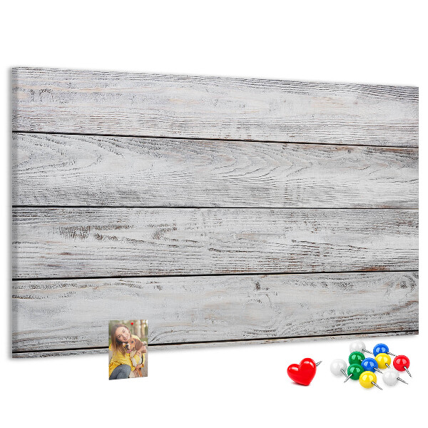 Cork memo board Painted boards
