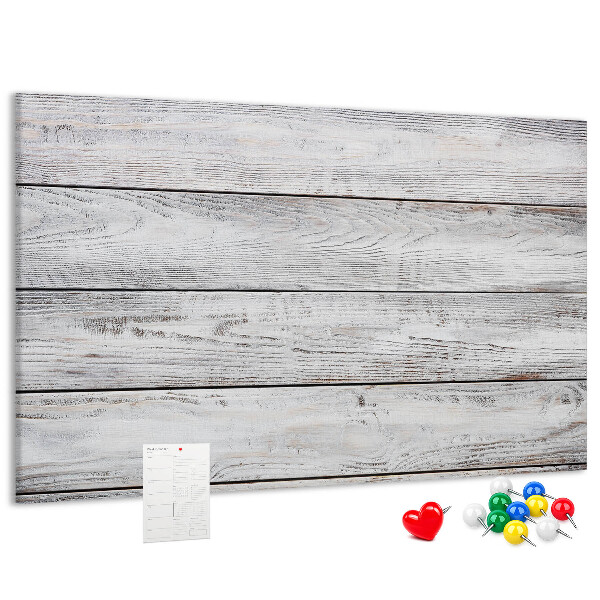 Cork memo board Painted boards