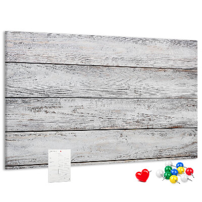 Cork memo board Painted boards
