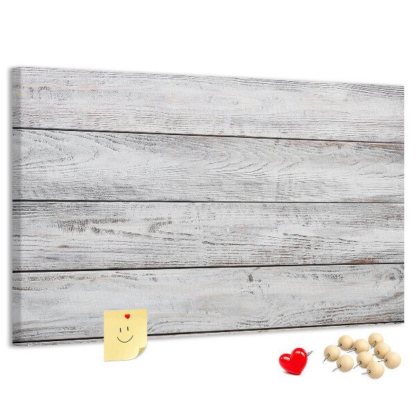 Cork memo board Painted boards