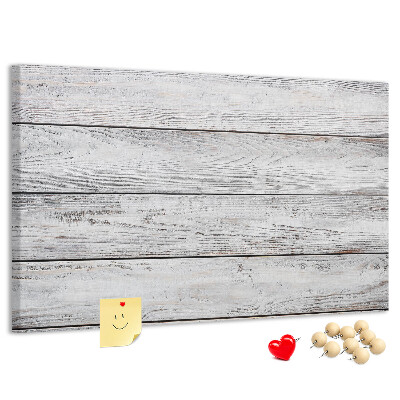 Cork memo board Painted boards