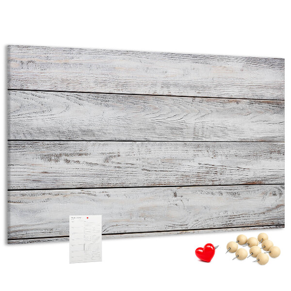 Cork memo board Painted boards