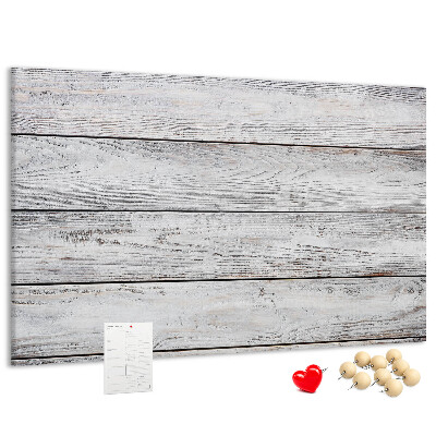 Cork memo board Painted boards
