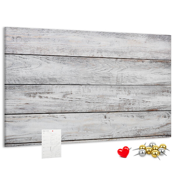 Cork memo board Painted boards