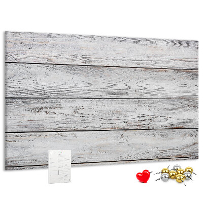 Cork memo board Painted boards