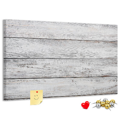 Cork memo board Painted boards