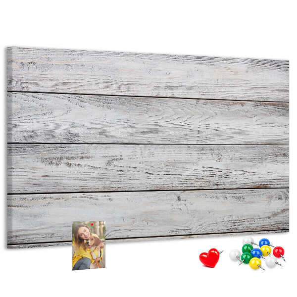 Cork memo board Painted boards