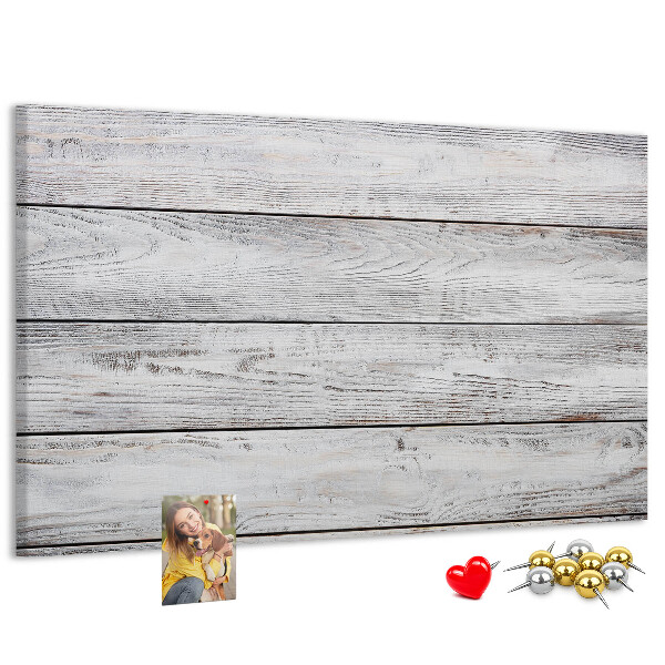 Cork memo board Painted boards