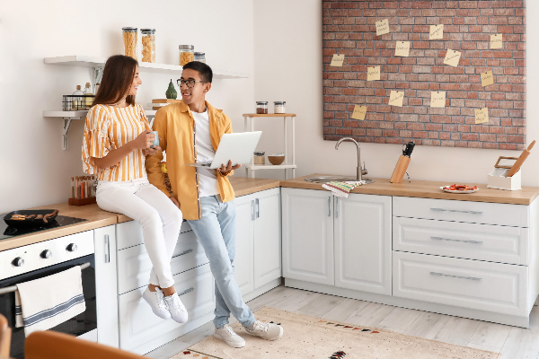Cork board Brick wall