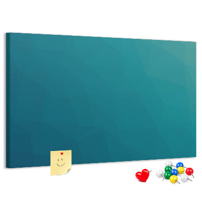 Cork memo board Marine abstraction