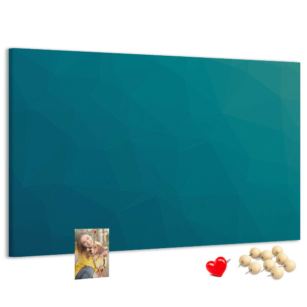 Cork memo board Marine abstraction